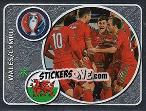 Sticker Team Photo - UEFA Euro France 2016. Star Edition (Swiss edition) n. 125 - Panini