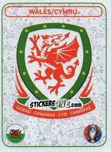 Sticker Badge - UEFA Euro France 2016. Star Edition (Swiss edition) n. 126 - Panini