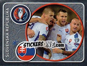 Sticker Team Photo - UEFA Euro France 2016. Star Edition (Swiss edition) n. 127 - Panini