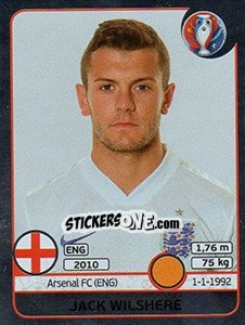 Cromo Jack Wilshere