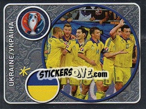 Sticker Team Photo - UEFA Euro France 2016. Star Edition (Swiss edition) - Panini