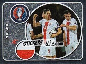 Sticker Team Photo - UEFA Euro France 2016. Star Edition (Swiss edition) - Panini