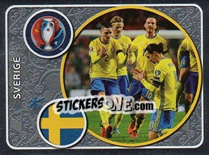 Sticker Team Photo - UEFA Euro France 2016. Star Edition (Swiss edition) n. 463 - Panini