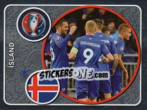 Sticker Team Photo - UEFA Euro France 2016. Star Edition (Swiss edition) - Panini