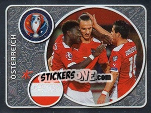 Sticker Team Photo - UEFA Euro France 2016. Star Edition (Swiss edition) n. 573 - Panini