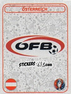 Sticker Badge - UEFA Euro France 2016. Star Edition (Swiss edition) n. 574 - Panini
