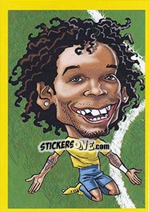 Sticker Marcelo - Brazuka 2014 n. 3 - Viza MG