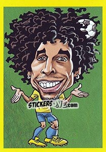 Sticker Dante - Brazuka 2014 n. 4 - Viza MG