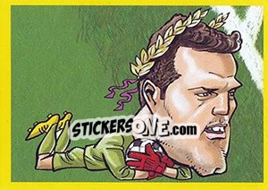 Sticker Julio Cezar - Brazuka 2014 n. 6 - Viza MG