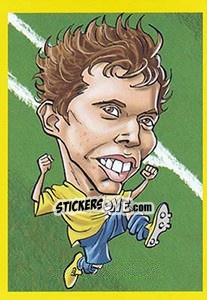 Sticker Bernard - Brazuka 2014 n. 9 - Viza MG