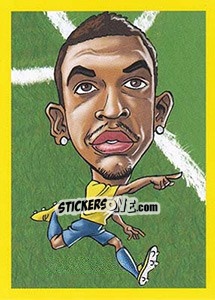Sticker Luiz Gustavo - Brazuka 2014 n. 10 - Viza MG