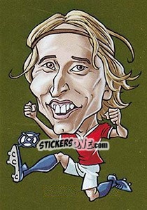 Sticker Luka Modric - Brazuka 2014 - Viza MG