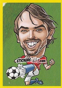 Sticker Niko Kranjcar - Brazuka 2014 n. 30 - Viza MG