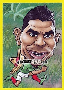 Sticker Juan Carlos Medina - Brazuka 2014 n. 35 - Viza MG