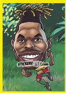 Sticker Alex Song - Brazuka 2014 n. 38 - Viza MG