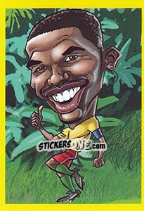 Sticker Samuel Eto'o - Brazuka 2014 - Viza MG