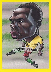 Sticker Vincent Aboubakar - Brazuka 2014 n. 41 - Viza MG