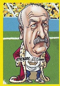 Sticker Vicente Del Bosque - Brazuka 2014 - Viza MG