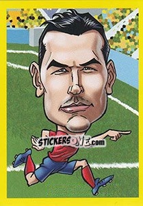 Sticker Pedro Rodriguez - Brazuka 2014 n. 49 - Viza MG