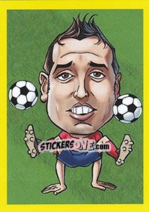 Sticker Santi Cazorla - Brazuka 2014 n. 50 - Viza MG