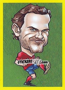 Sticker Juan Mata - Brazuka 2014 n. 53 - Viza MG
