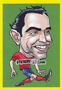 Sticker Xavi Hernandez - Brazuka 2014 n. 58 - Viza MG
