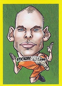 Sticker Wesley Sneijder - Brazuka 2014 - Viza MG