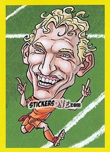 Sticker Dirk Kuyt - Brazuka 2014 n. 65 - Viza MG