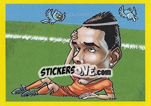 Sticker Gregory van der Wiel - Brazuka 2014 n. 71 - Viza MG