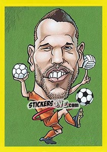 Sticker Ron Vlaar - Brazuka 2014 n. 72 - Viza MG