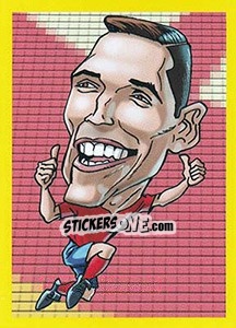 Sticker Alexis Sanchez - Brazuka 2014 - Viza MG