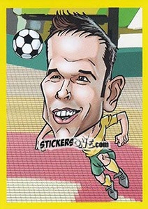 Sticker David Carney - Brazuka 2014 n. 80 - Viza MG