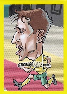 Sticker Mark Milligan - Brazuka 2014 n. 81 - Viza MG