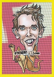 Sticker Robbie Kruse - Brazuka 2014 - Viza MG