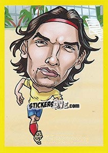 Sticker Abel Aguilar - Brazuka 2014 n. 85 - Viza MG