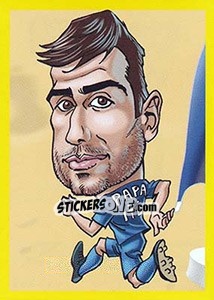 Sticker Georgios Giorgs Karagounis - Brazuka 2014 n. 89 - Viza MG