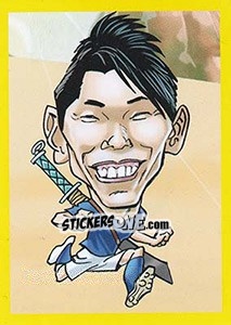 Sticker Hiroshi Kivotake - Brazuka 2014 n. 91 - Viza MG
