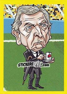 Sticker Roy Hodgson - Brazuka 2014 n. 97 - Viza MG