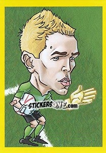 Sticker Joe Hart - Brazuka 2014 n. 98 - Viza MG