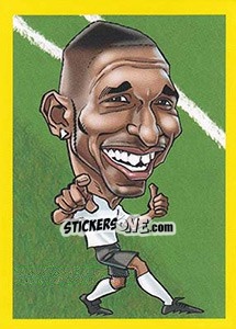Sticker Jermain Defoe - Brazuka 2014 n. 105 - Viza MG