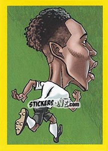 Sticker Danny Welbeck - Brazuka 2014 n. 107 - Viza MG