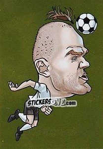 Sticker Wayne Rooney - Brazuka 2014 n. 110 - Viza MG