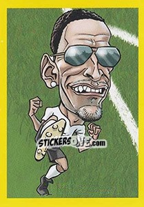 Sticker Rio Ferdinand - Brazuka 2014 n. 111 - Viza MG