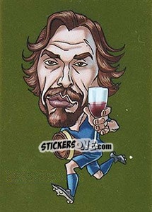 Sticker Andrea Pirlo - Brazuka 2014 n. 113 - Viza MG