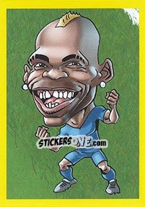 Sticker Mario Balotelli - Brazuka 2014 n. 116 - Viza MG
