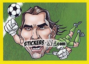 Sticker Gianluigi Buffon - Brazuka 2014 - Viza MG