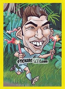 Sticker Luis Suarez - Brazuka 2014 - Viza MG