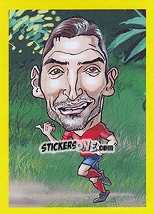 Sticker Celso Borges - Brazuka 2014 n. 134 - Viza MG