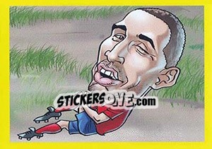 Sticker Alvaro Saborio - Brazuka 2014 n. 137 - Viza MG