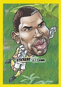 Sticker Patrick Pemberton - Brazuka 2014 n. 138 - Viza MG